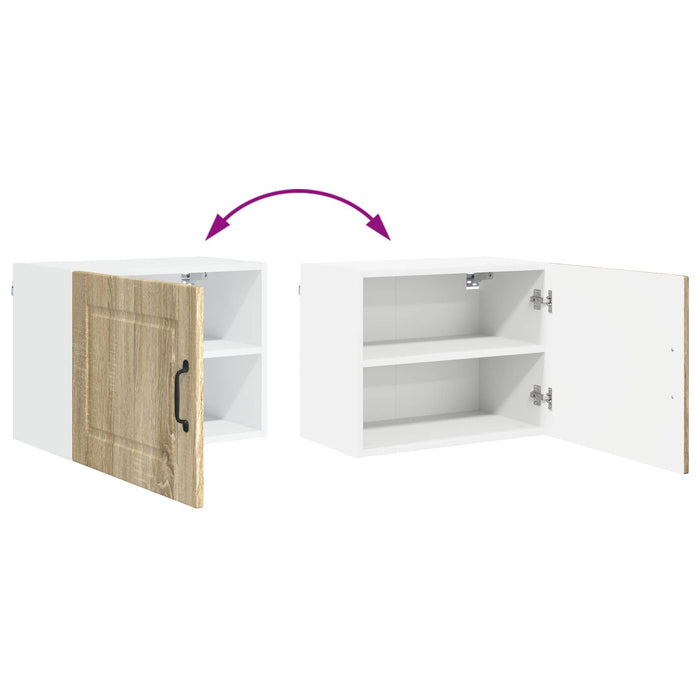 Dulap de bucătărie cu raft 2 pcs Stejar Sonoma 50 x 31 x 40 cm - WALTI WALTI