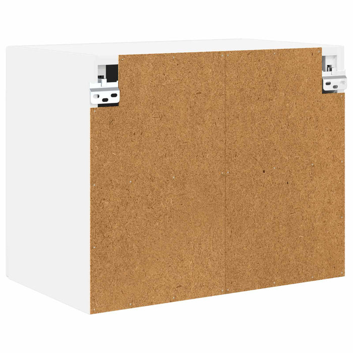 Dulap de bucătărie cu raft 2 pcs Alb lucios 50 x 31 x 40 cm - WALTI WALTI