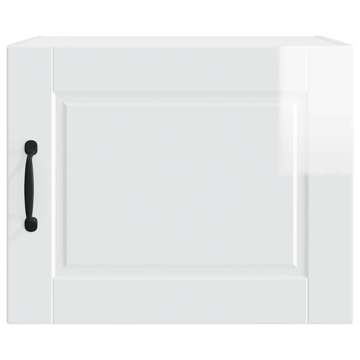 Dulap de bucătărie cu raft 2 pcs Alb lucios 50 x 31 x 40 cm - WALTI WALTI