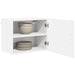 Dulap de bucătărie cu raft 2 pcs Alb lucios 50 x 31 x 40 cm - WALTI WALTI