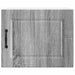 Dulap de bucătărie cu raft 2 pcs Gri Sonoma 50 x 31 x 40 cm - WALTI WALTI