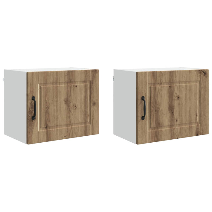 Dulap de bucătărie 2 pcs Stejar Artizanal 50 x 31 x 40 cm - WALTI WALTI