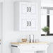 Dulap de bucătărie 2 pcs Alb 60 x 31 x 40 cm Lemn compozit - WALTI WALTI