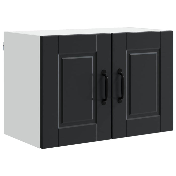 Dulap suspendat de bucătărie cu raft Negru 60 x 31 x 40 cm - WALTI WALTI