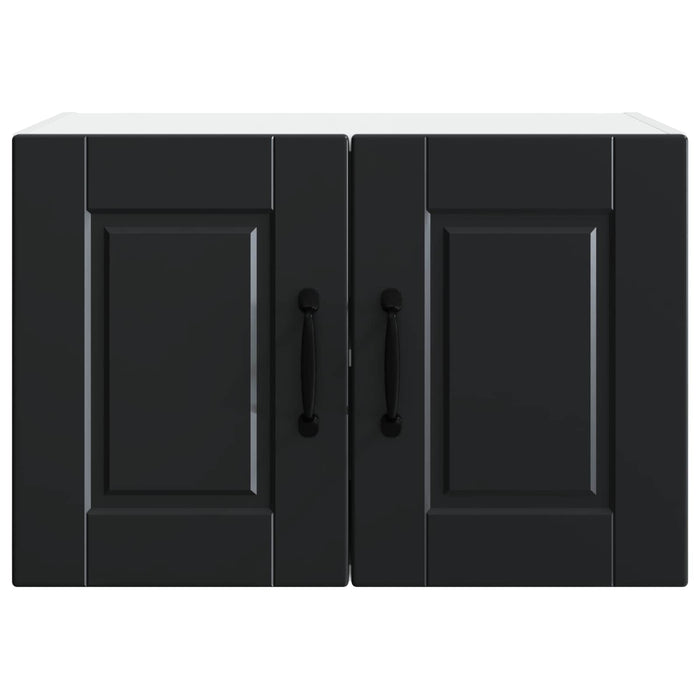 Dulap suspendat de bucătărie cu raft Negru 60 x 31 x 40 cm - WALTI WALTI