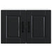 Dulap suspendat de bucătărie cu raft Negru 60 x 31 x 40 cm - WALTI WALTI