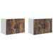 Dulap de bucătărie cu raft 2 pcs Stejar fumuriu 60 x 31 x 40 cm - WALTI WALTI