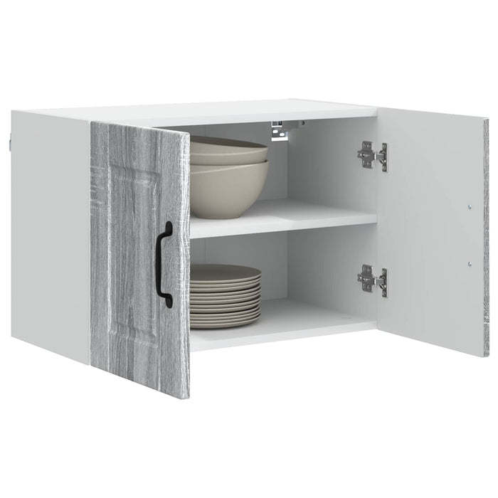 Dulap de bucătărie cu raft 2 pcs Gri Sonoma 60 x 31 x 40 cm - WALTI WALTI