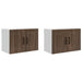 Dulap de bucătărie cu raft 2 pcs Stejar închis 60 x 31 x 40 cm - WALTI WALTI