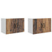 Dulap de bucătărie cu raft 2 pcs Lemn vechi 60 x 31 x 40 cm - WALTI WALTI
