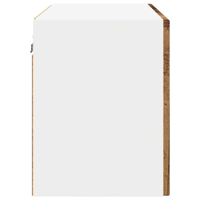 Dulap de bucătărie cu raft 2 pcs Lemn vechi 60 x 31 x 40 cm - WALTI WALTI