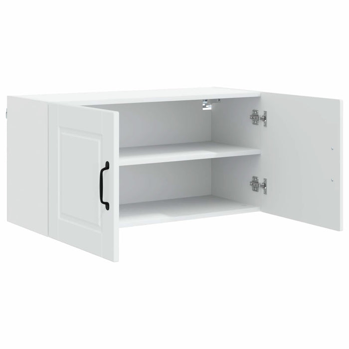 Dulap de bucătărie cu raft Alb 80 x 31 x 40 cm Lemn compozit - WALTI WALTI