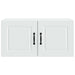 Dulap de bucătărie cu raft Alb 80 x 31 x 40 cm Lemn compozit - WALTI WALTI