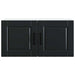 Dulap de bucătărie cu raft Negru 80 x 31 x 40 cm Lemn compozit - WALTI WALTI