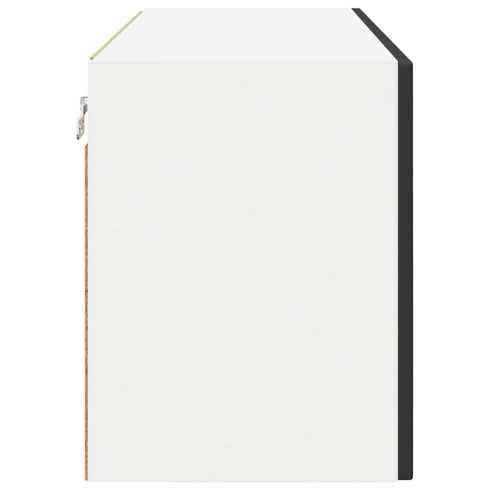 Dulap de bucătărie cu raft Negru 80 x 31 x 40 cm Lemn compozit - WALTI WALTI