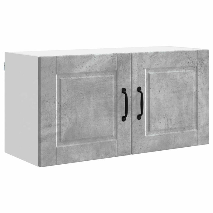 Dulap de bucătărie Gri din beton 80 x 31 x 40 cm Lemn compozit - WALTI WALTI
