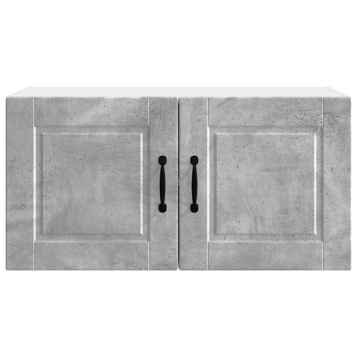 Dulap de bucătărie Gri din beton 80 x 31 x 40 cm Lemn compozit - WALTI WALTI