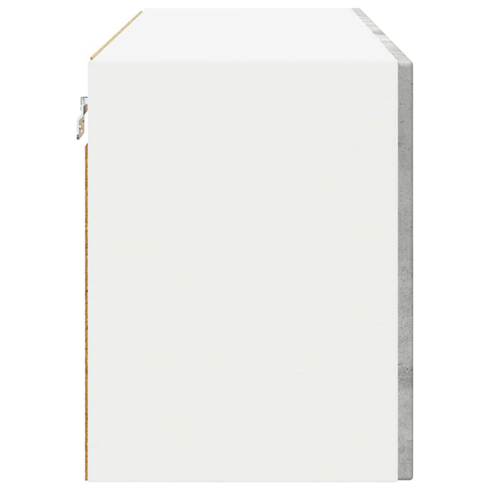 Dulap de bucătărie Gri din beton 80 x 31 x 40 cm Lemn compozit - WALTI WALTI