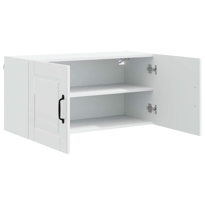 Dulap de bucătărie Alb lucios 80 x 31 x 40 cm Lemn compozit - WALTI WALTI