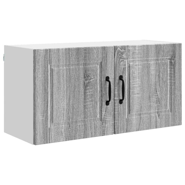 Dulap de bucătărie Gri Sonoma 80 x 31 x 40 cm Lemn compozit - WALTI WALTI