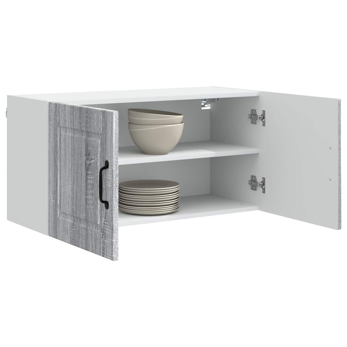Dulap de bucătărie Gri Sonoma 80 x 31 x 40 cm Lemn compozit - WALTI WALTI