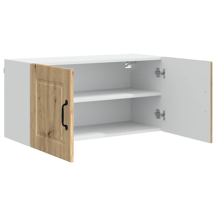 Dulap de bucătărie cu raft Stejar Artizanal 80 x 31 x 40 cm - WALTI WALTI