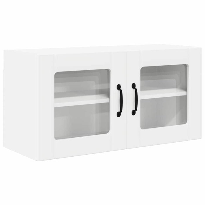 Dulap de bucătărie cu raft Alb 80 x 31 x 40 cm Lemn compozit - WALTI WALTI