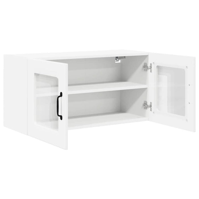 Dulap de bucătărie cu raft Alb 80 x 31 x 40 cm Lemn compozit - WALTI WALTI