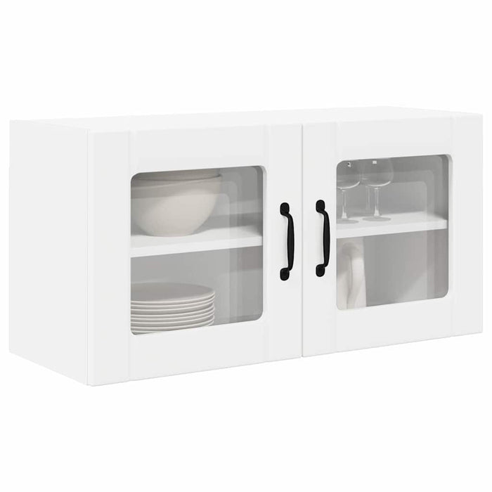 Dulap de bucătărie cu raft Alb 80 x 31 x 40 cm Lemn compozit - WALTI WALTI