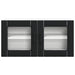 Dulap de bucătărie cu raft Negru 80 x 31 x 40 cm Lemn compozit - WALTI WALTI