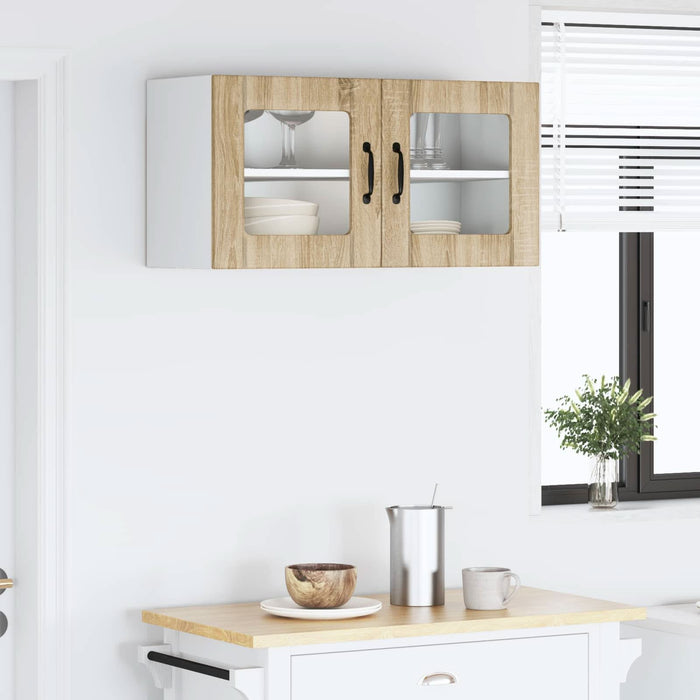 Dulap suspendat de bucătărie Stejar Sonoma 80 x 31 x 40 cm - WALTI WALTI