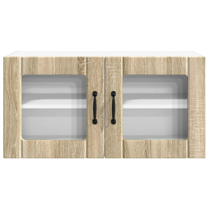 Dulap suspendat de bucătărie Stejar Sonoma 80 x 31 x 40 cm - WALTI WALTI