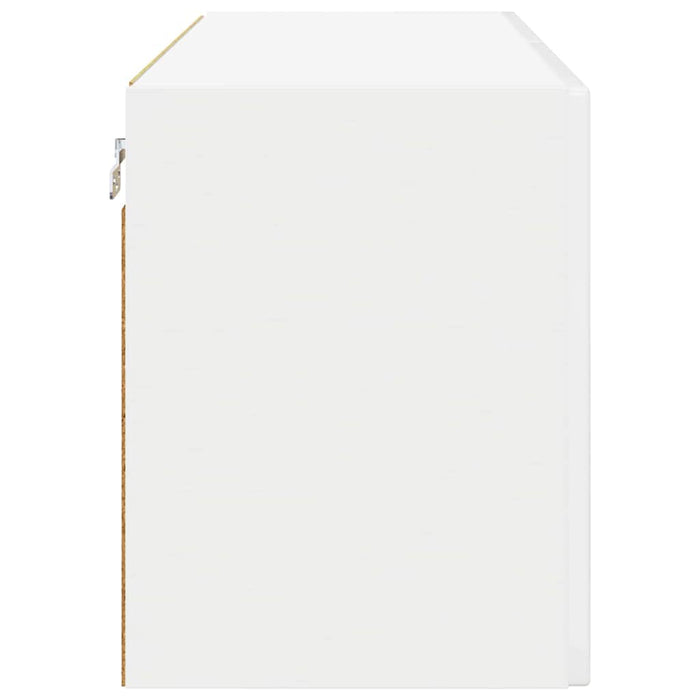 Dulap de bucătărie Alb lucios 80 x 31 x 40 cm Lemn compozit - WALTI WALTI