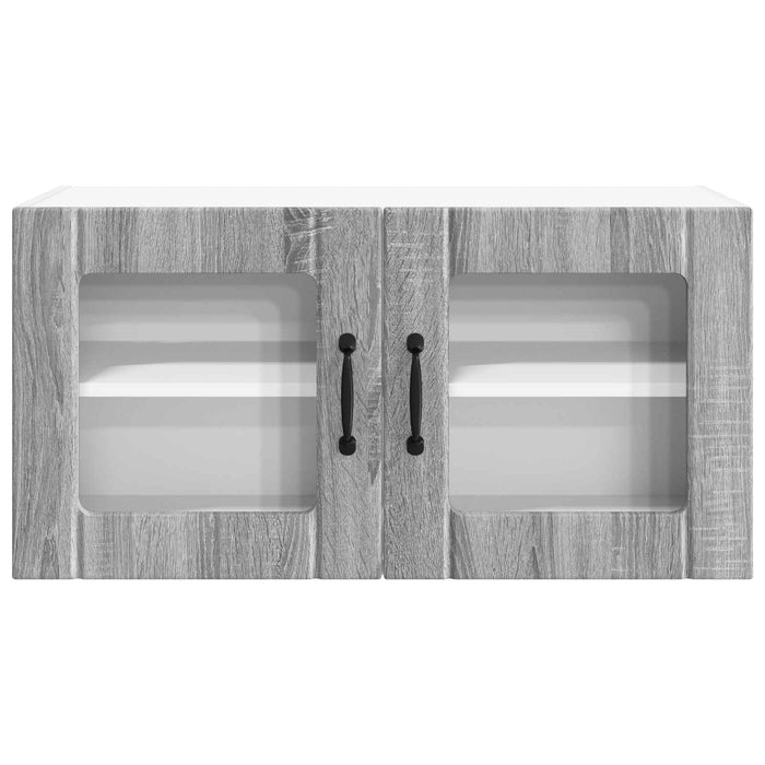 Dulap de bucătărie Gri Sonoma 80 x 31 x 40 cm Lemn compozit - WALTI WALTI