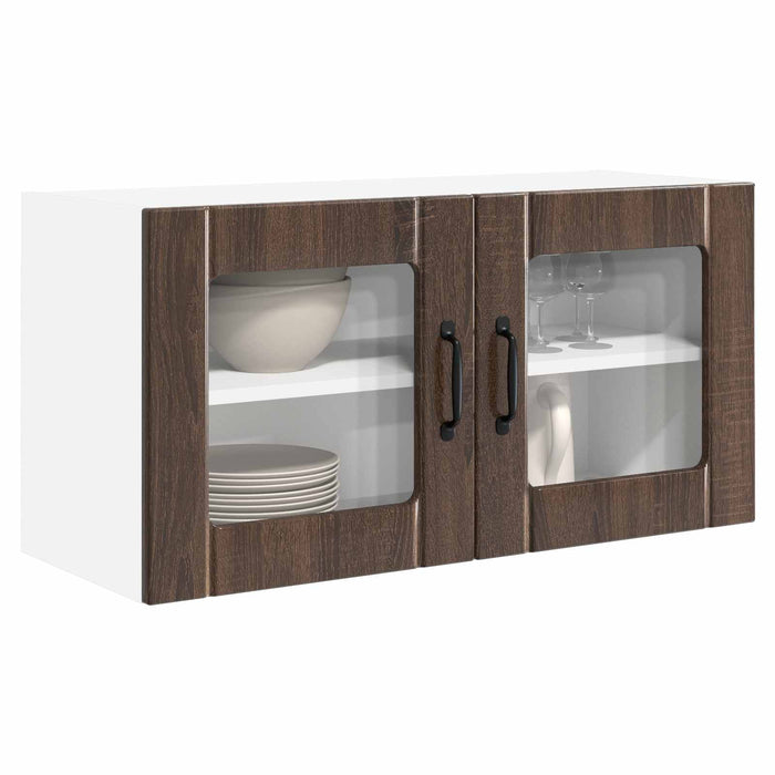 Dulap de bucătărie Stejar închis 80 x 31 x 40 cm Lemn compozit - WALTI WALTI