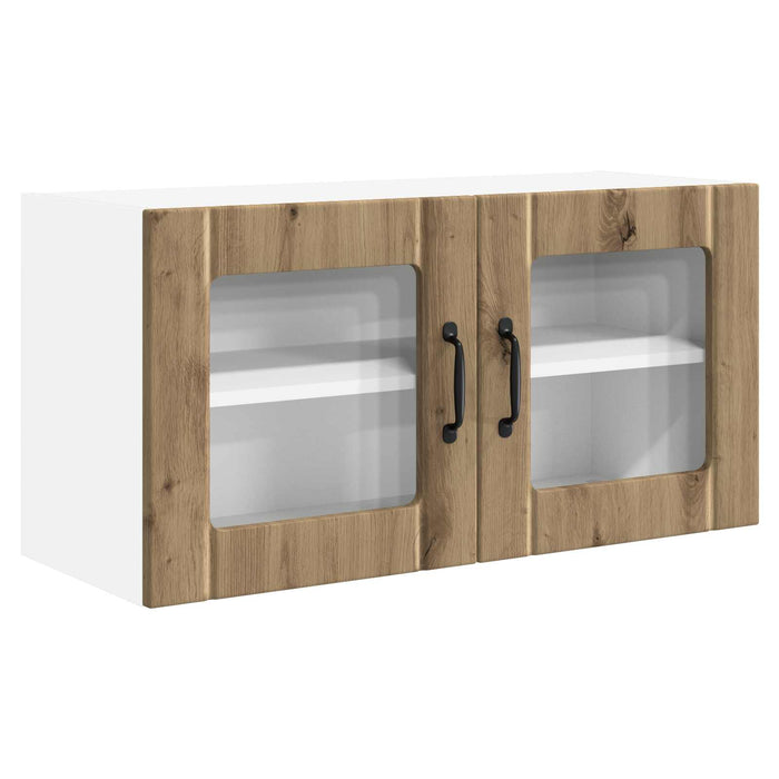 Dulap de bucătărie cu raft Stejar Artizanal 80 x 31 x 40 cm - WALTI WALTI