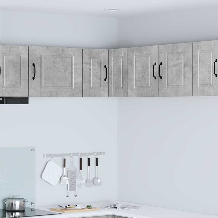 Dulap de bucătărie Gri din beton 57 x 57 x 40 cm Lemn compozit - WALTI WALTI