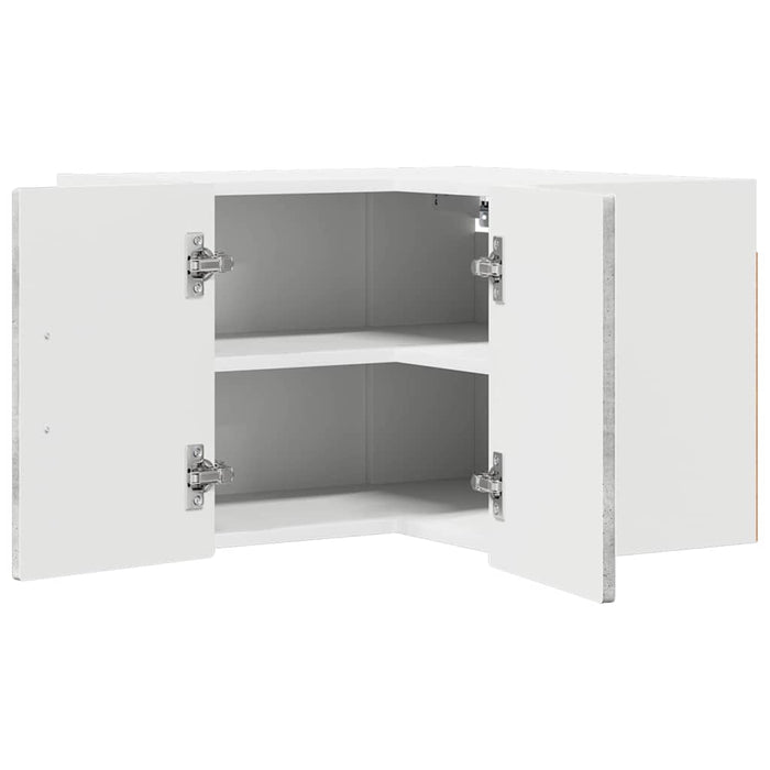 Dulap de bucătărie Gri din beton 57 x 57 x 40 cm Lemn compozit - WALTI WALTI