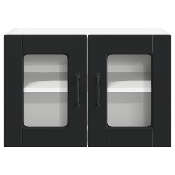 Dulap de bucătărie cu raft Negru 60 x 31 x 40 cm Lemn compozit - WALTI WALTI