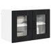 Dulap de bucătărie cu raft Negru 60 x 31 x 40 cm Lemn compozit - WALTI WALTI