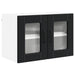 Dulap de bucătărie 2 pcs Negru 60 x 31 x 40 cm Lemn compozit - WALTI WALTI