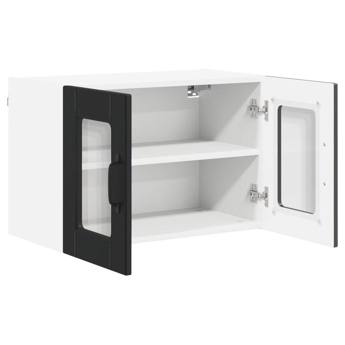 Dulap de bucătărie 2 pcs Negru 60 x 31 x 40 cm Lemn compozit - WALTI WALTI