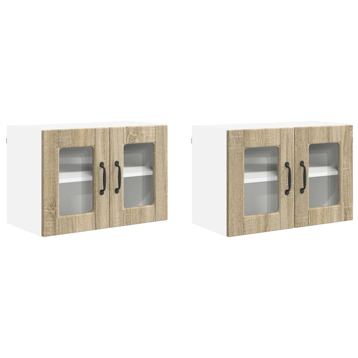 Dulap de bucătărie cu raft 2 pcs Stejar Sonoma 60 x 31 x 40 cm - WALTI WALTI