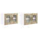 Dulap de bucătărie cu raft 2 pcs Stejar Sonoma 60 x 31 x 40 cm - WALTI WALTI