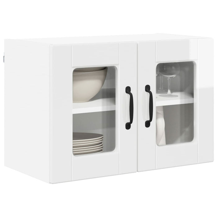 Dulap de bucătărie Alb lucios 60 x 31 x 40 cm Lemn compozit - WALTI WALTI