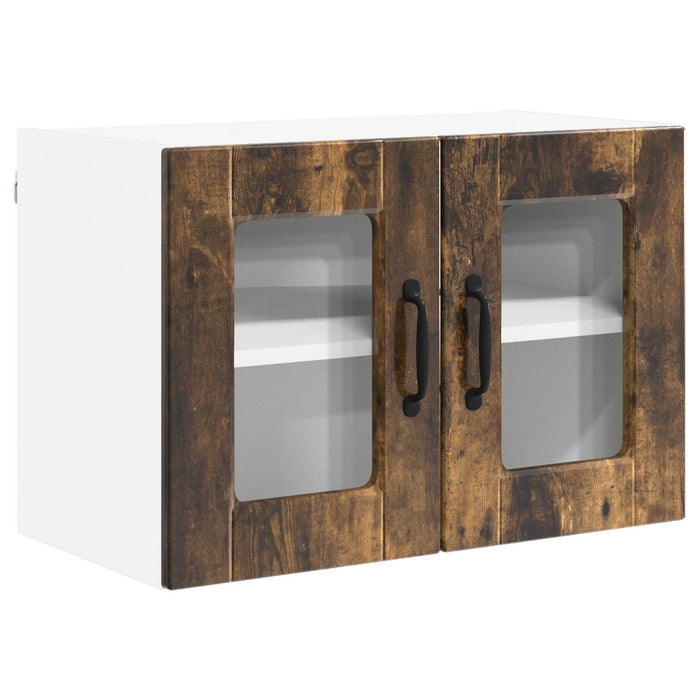 Dulap de bucătărie cu raft 2 pcs Stejar fumuriu 60 x 31 x 40 cm - WALTI WALTI