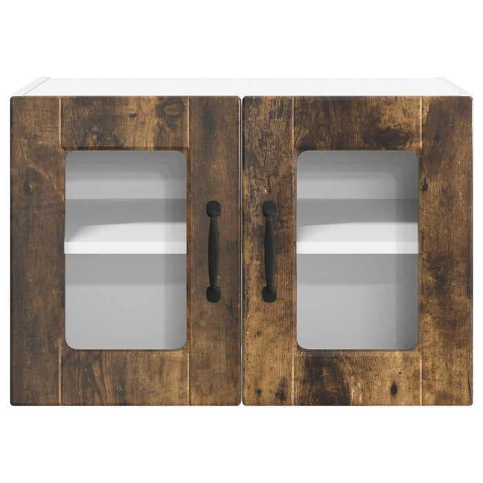 Dulap de bucătărie cu raft 2 pcs Stejar fumuriu 60 x 31 x 40 cm - WALTI WALTI