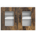 Dulap de bucătărie cu raft 2 pcs Stejar fumuriu 60 x 31 x 40 cm - WALTI WALTI