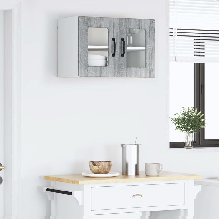 Dulap de bucătărie Gri Sonoma 60 x 31 x 40 cm Lemn compozit - WALTI WALTI