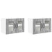Dulap de bucătărie cu raft 2 pcs Gri Sonoma 60 x 31 x 40 cm - WALTI WALTI